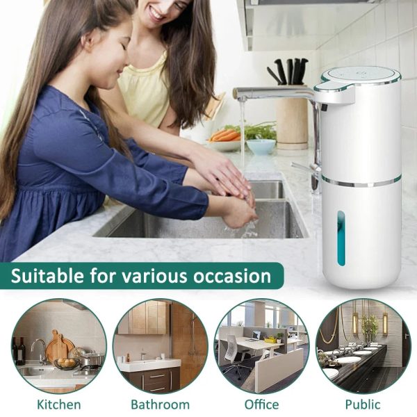 Sdb9be8b07b794f37b158dcac6f9ee34fL.jpg Touchless Foaming Soap Dispenser — Rechargeable 380ml