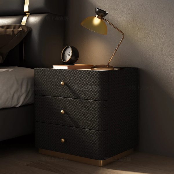 Sdf0e293fa7a246d6bddef3040e66b8f6K.jpg Modern nightstand with Drawer — Compact Bedside Storage