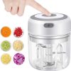 Sdfd94aa092094825bb0e00967a1c6aa2F.jpg Electric Mini Garlic Chopper — USB Rechargeable Food Processor