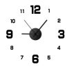 Creative Frameless Wall Clock - Stylish Wall Decoration
