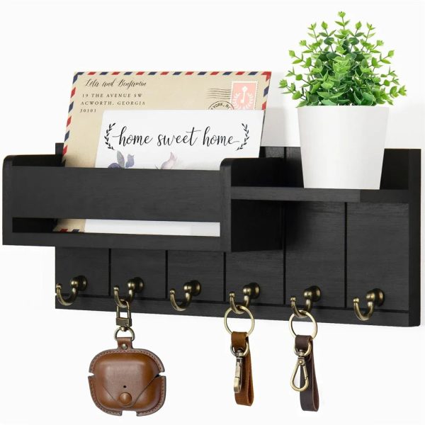 Se389e0dc86574231b4d081aafaa9d8d7i.jpg Rustic Wood Key and Mail Rack