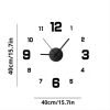 Creative Frameless Wall Clock - Stylish Wall Decoration