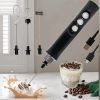 Sef7b050882b644e48e8dac6eb5287dc4l.jpg Electric Milk Frother — Rechargeable 3-Speed Handheld Foam Maker