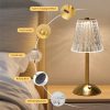 Rechargeable Crystal Touch Lamp