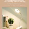 LED Desk Lamp — Clip-On USB Rechargeable Touch Dimming