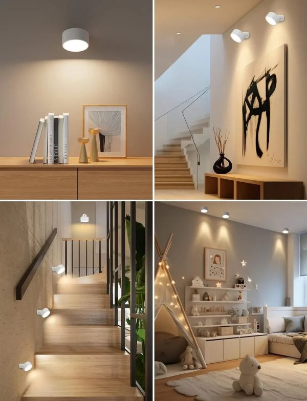 Rechargeable Magnetic Sconce