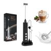 Sf5c5a9186d0d4e69b7578789936a8d3fw.jpg Electric Milk Frother — Rechargeable 3-Speed Handheld Foam Maker