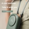 Portable Neck Fan — Bladeless Rechargeable Hands-Free