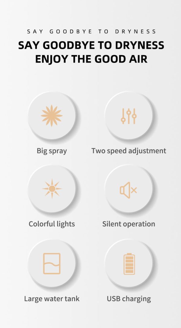 270ml Mist Night Light